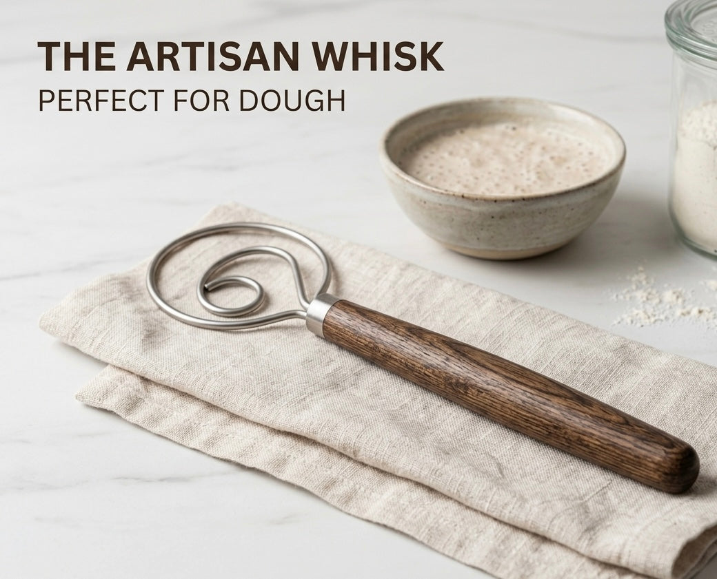 Artisan Danish Dough Whisk-Doughly