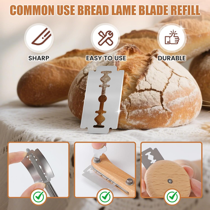 Professional Bread Lame Blade Refills-Doughly